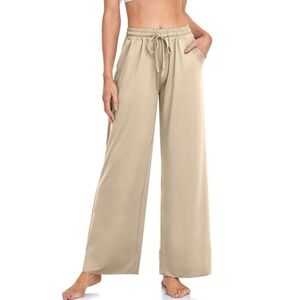 TARSE High Waist Wide Leg Yoga Pants